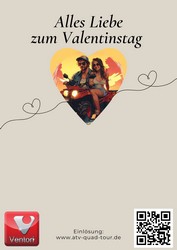 Quadtour Gutschein Valentinstag