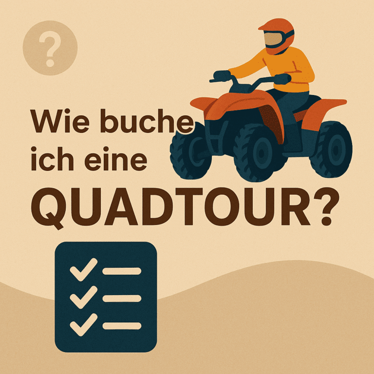 Wie buche ich eine Quadtour?