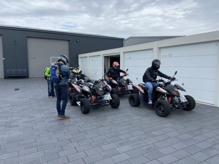 Quadtour Much Einweisung