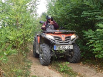 Weisswasser-Quadtour-Wald