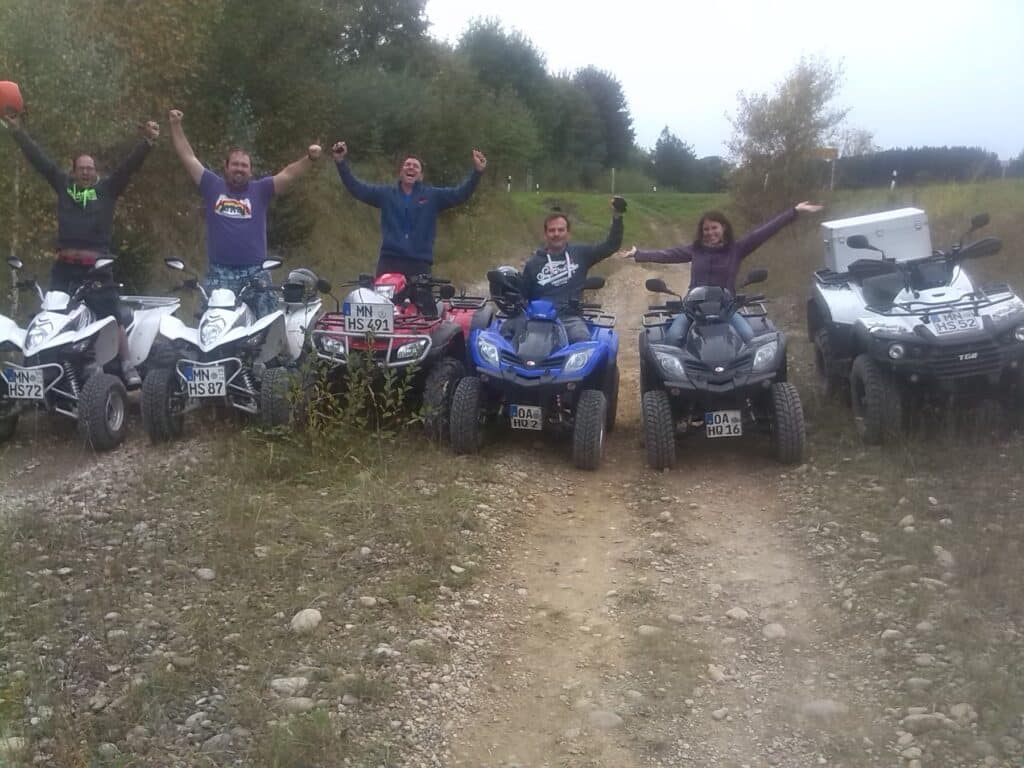Quadtour Tussenhausen im Allgäu